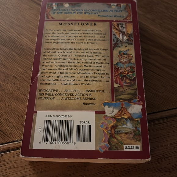 Mossflower by Brian Jacques. Excellent book excellent condition. - Picture 2 of 4